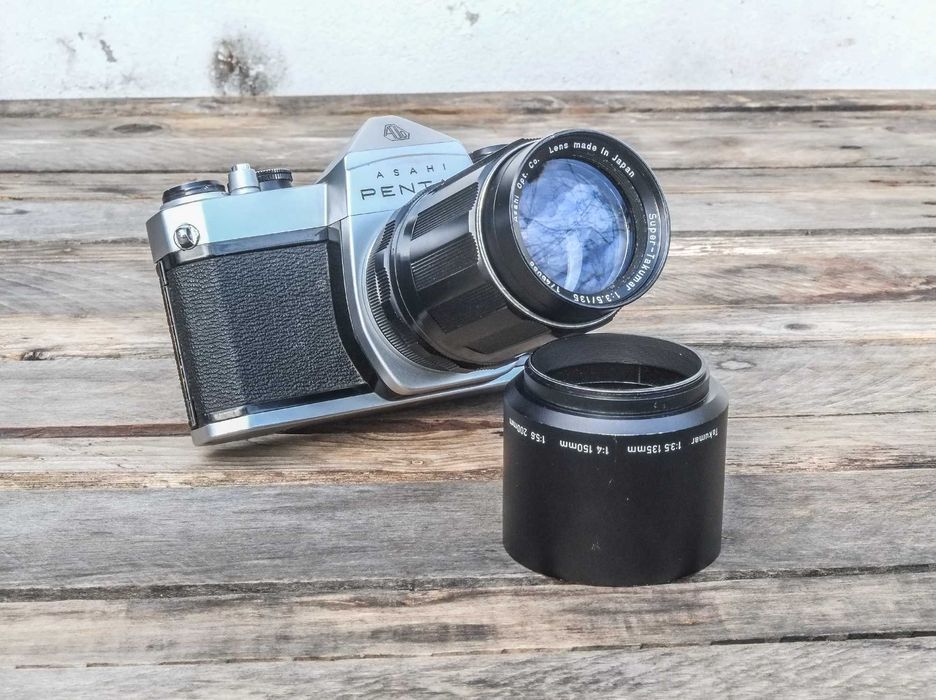 Asahi Pentax SP500 c/obj Super-Takumar 120mm f: 3.5