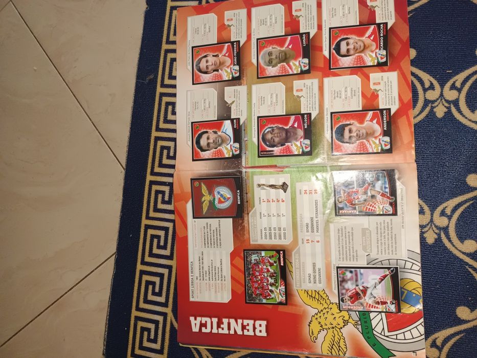 Caderneta Panini Liga Portuguesa 2005-2006 COMPLETA