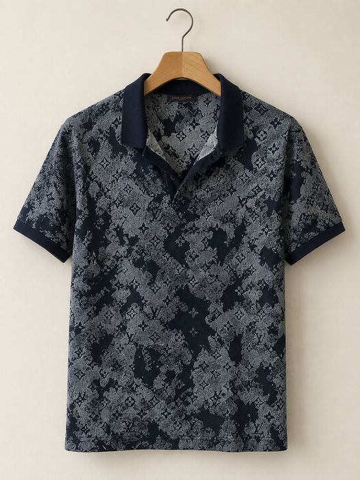 T-shirt polo męski Louis Vuitton.