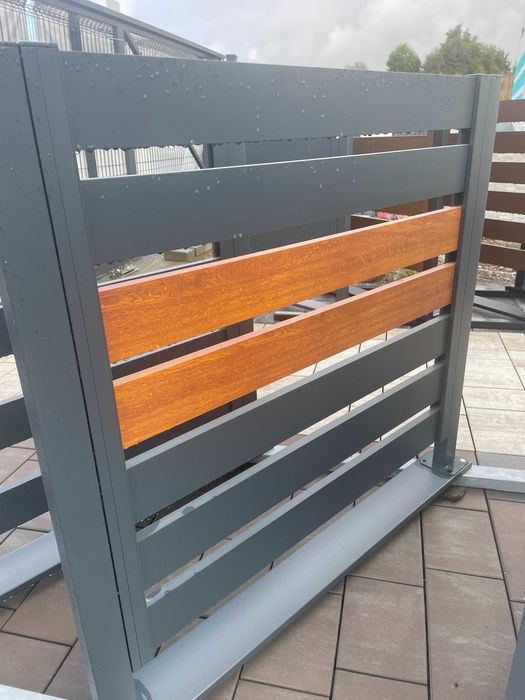 Profil 100x20mm 600cm drewnopodobny ogrodzeniowy