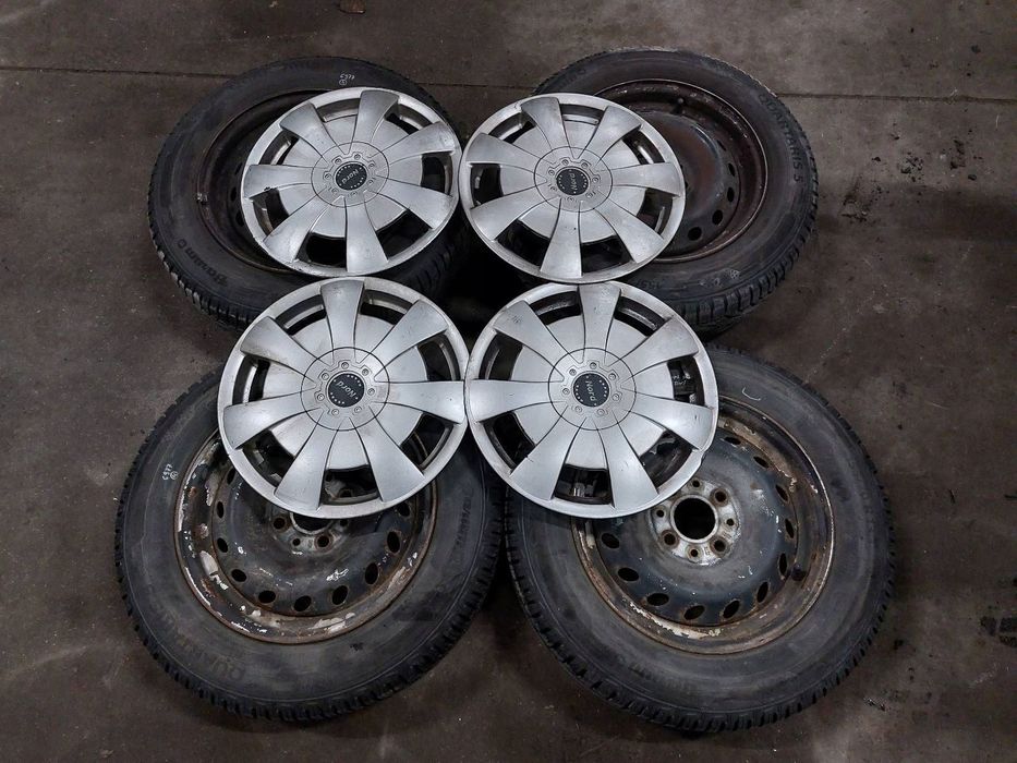 KOŁA KOMPLET CAŁOROCZONE 4 SZT 4x98 5Jx13 155/70R13 FIAT SEICENTO