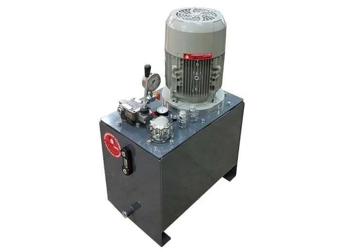 4kW Zasilacz hydrauliczny ze zbiornikiem i rozdzielaczem ręcznym