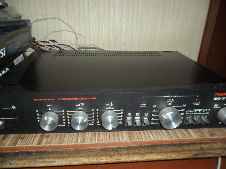 Новый усилитель INTER-PA935 для радиоузла моно и новые колонки разные