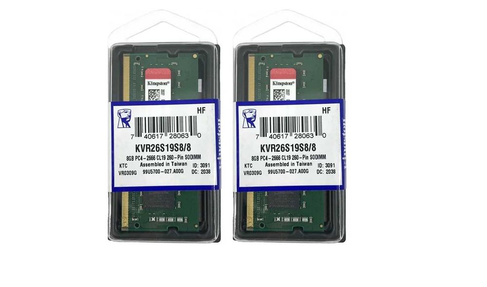 KINGSTON NOWY RAM 2x8GB = 16GB DDR4 Sodimm 2666mhz CL19 PC4-2666 PAMIĘĆ do Laptopa!