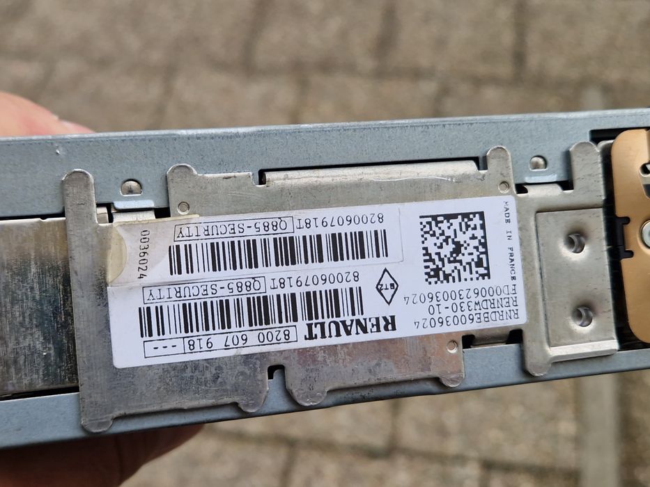 Radio do samochodu Renault Scenic 2