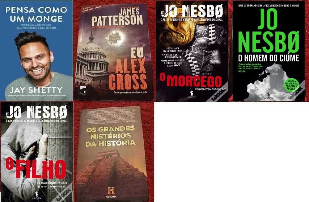 Vários livros de vários autores