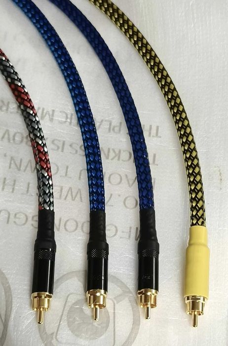 Hi-endowe interkonekty Klotz AC110 w oplocie. Wielki efekt za małe pieniądze