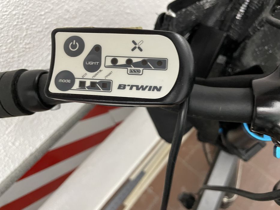Bicicleta B’TWIN dobrável eletrica sem bateria