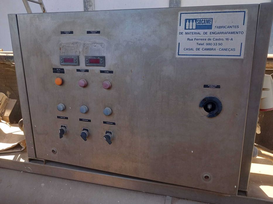 Unidade de refrigeração com corpo raspante