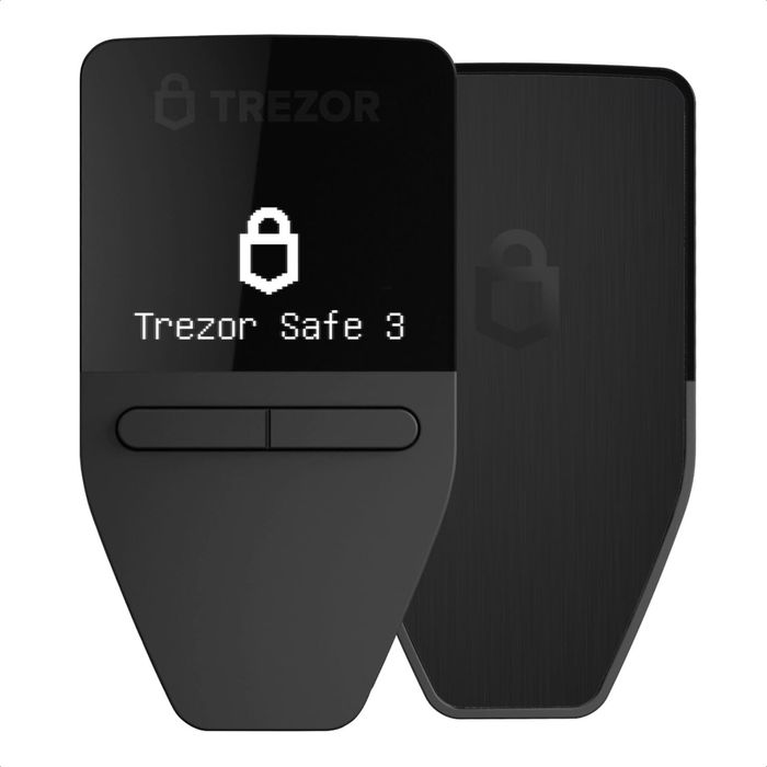 Trezor Safe 3 Cosmic Black апаратний криптогаманець