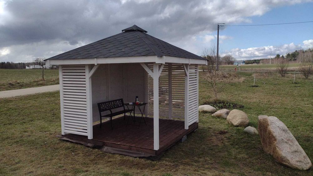 Altana Altanka Ogrodowa drewniana "Lima" 3x4