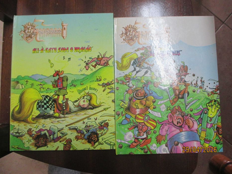 Coleçao de 9 livros de Don Fonsarilho