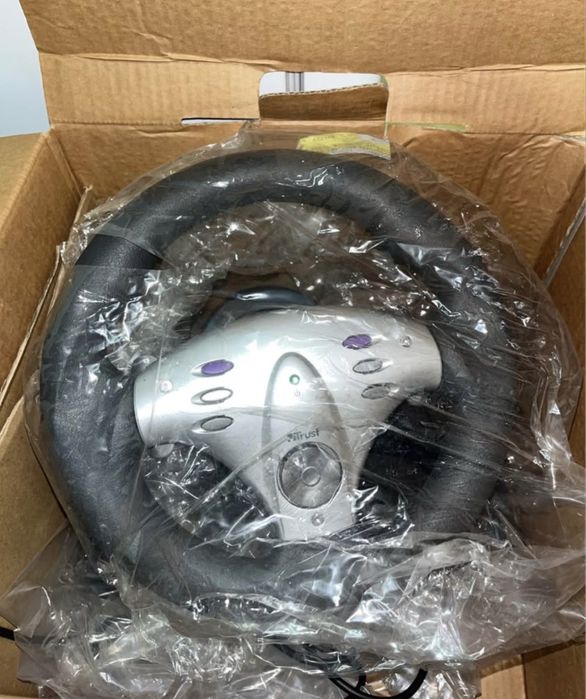 Volante + Pedais Trust NF340 Race Master