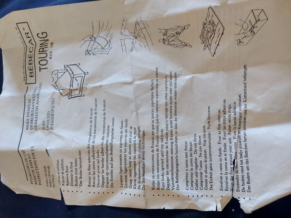 Berço de viagem para bebé