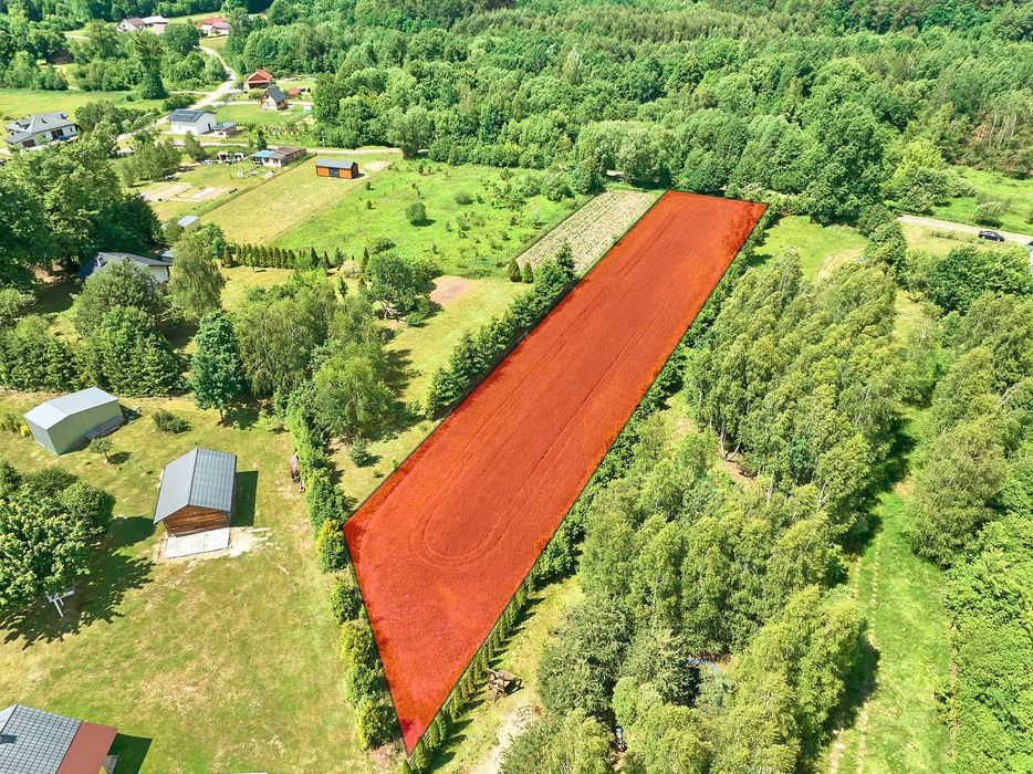 Działka budowlana 3098 m² | WZ na dom | Pełne media (kanalizacja, światłowód, prąd, woda) | Puchacze k. Horyńca-Zdroju - Widok 4