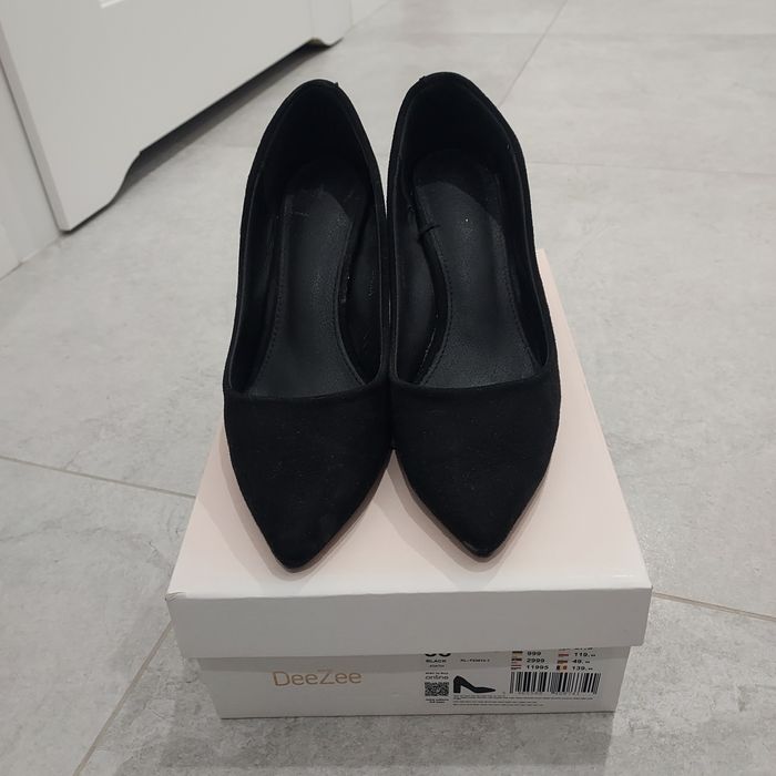 Czółenka buty na słupku