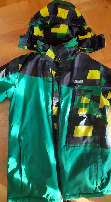 Dziecięca Kurtka Narciarska Ocieplana BRUGI