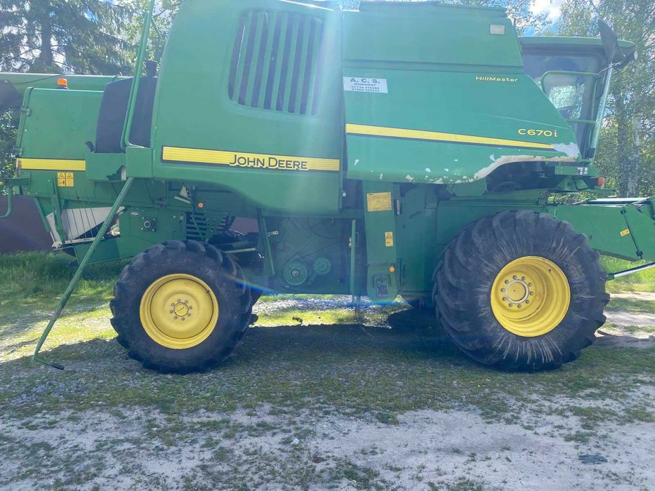 Комбайн John Deere C670HM 2007 року