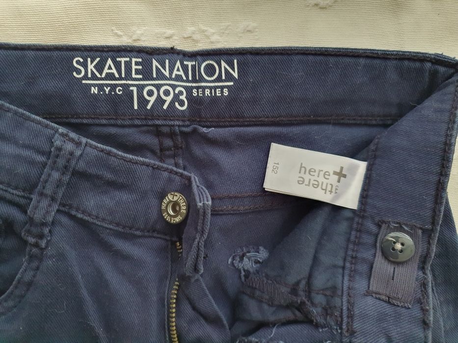 Дитячі теплі джинси  jog denim на зріст 152см