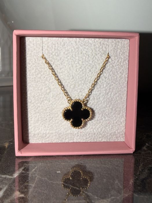 Підвіска Van cleef конюшина 45 см під лимоне золото