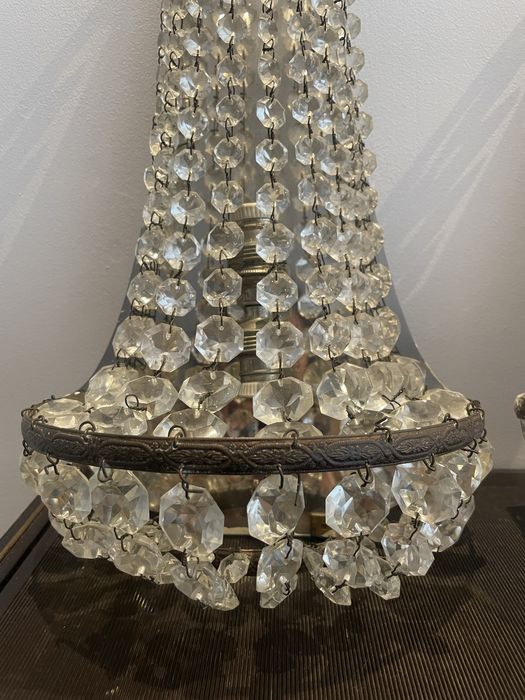 Apliques antigos de cristal