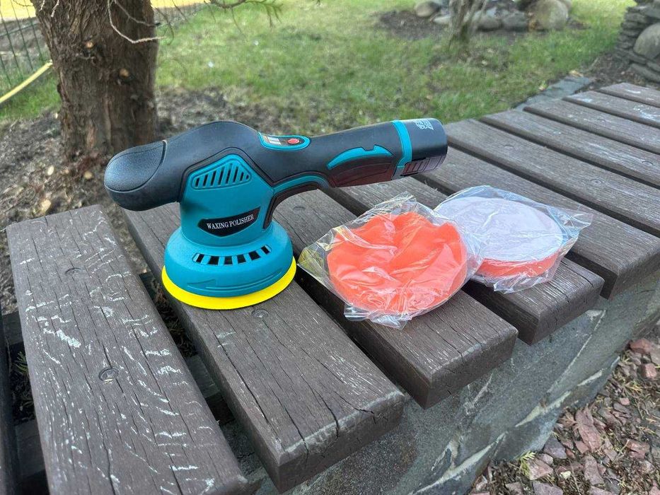 Аккумуляторная полировальная машинка 2АКБ для полировки Makita Макита