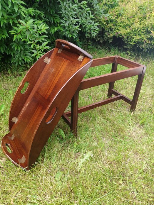 Stolik barmański Anglia, lata 30 vintage, art deco