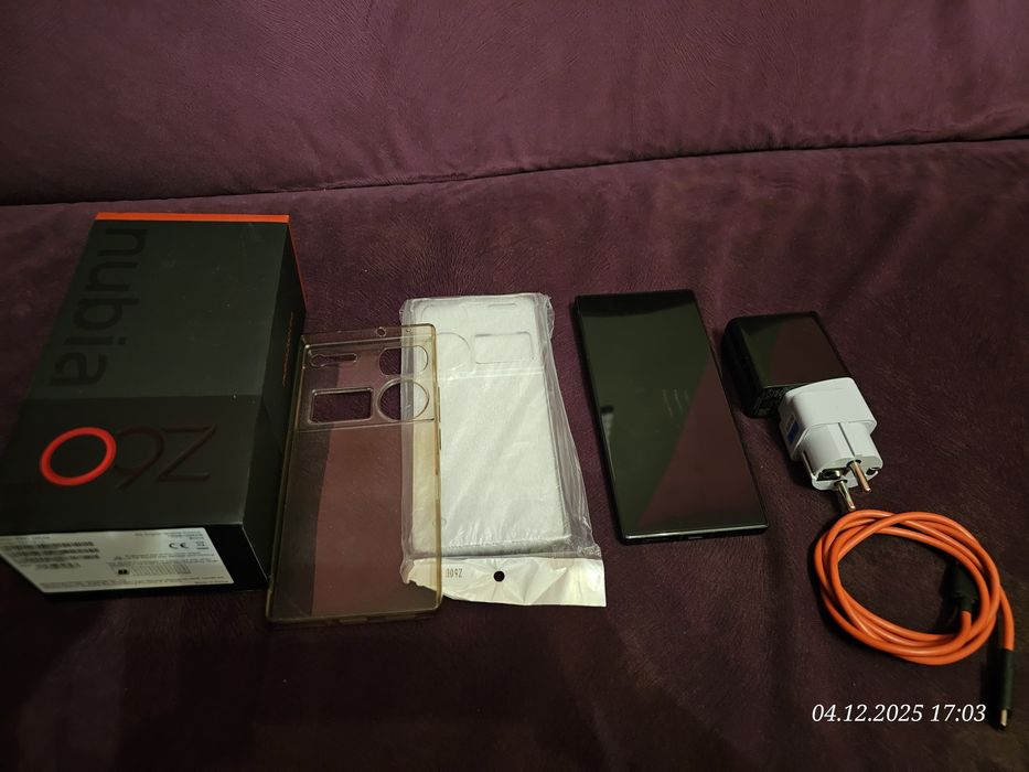 Nubia Z60 ultra, 12/256Gb, Stan BDB,  pełny zestaw, Gwarancja