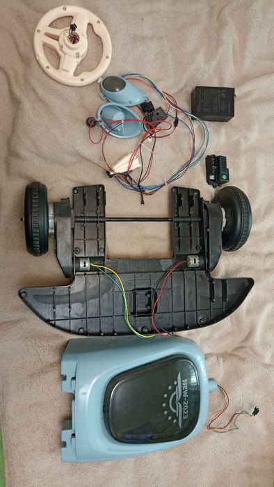 Запчастини для дитячого електромобіля / електромотоцикла 6V (мотори, плата, акумулятор)