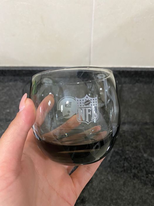 Conjunto de copos Anos 70 NFL New York Giants