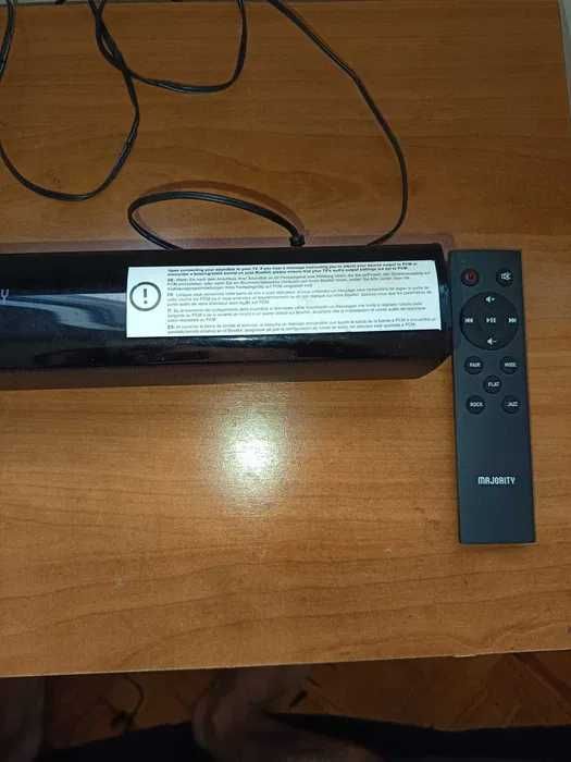 Soundbar Majority Bowfell – Bluetooth, Ótica e USB – Compacta
