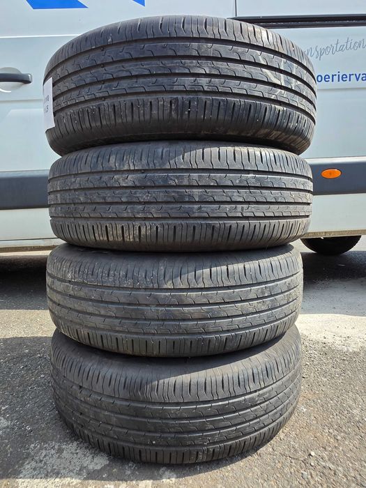 [L114] Koła stalowe lato 17 Cali 5x112 Continental 215/65 VW Tiguan Skoda Kodiaq 2022r