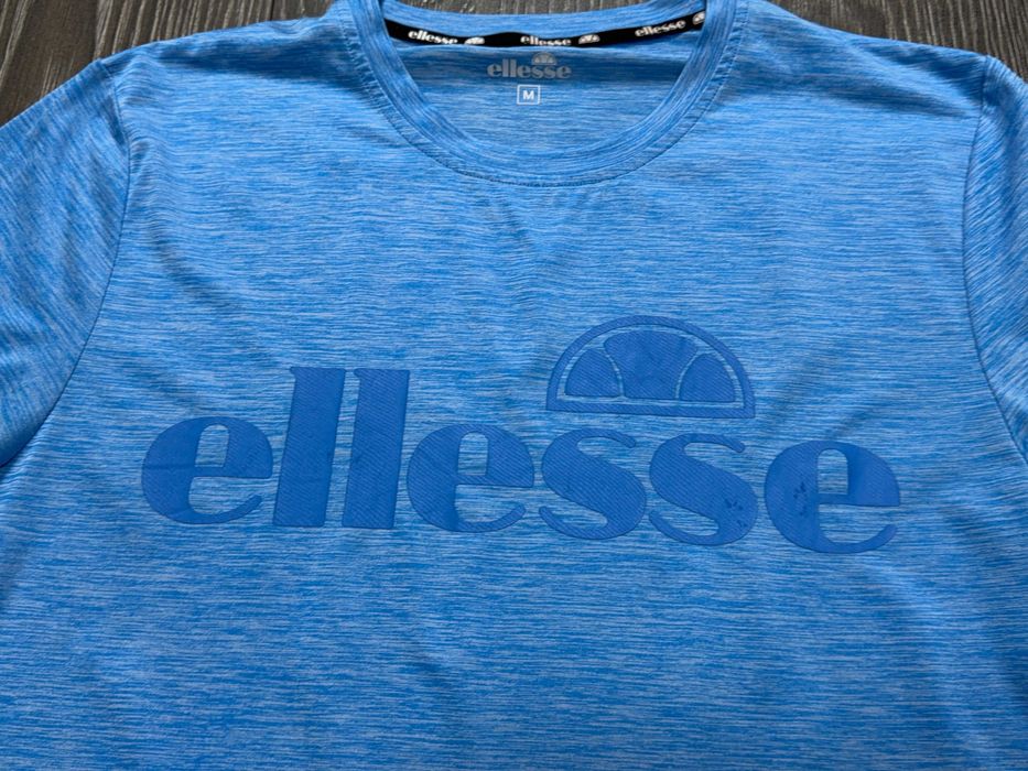 Ellesse чоловіча футболка спортивна теніс тренувальна поліестер розмір M