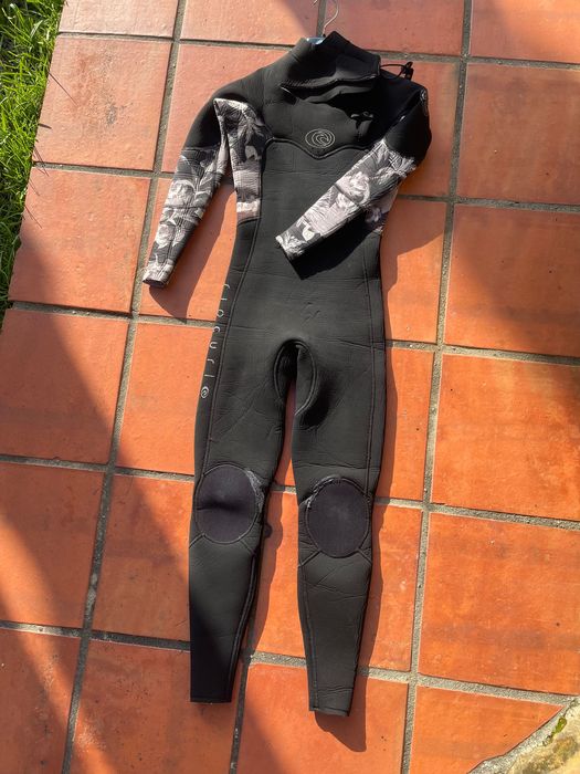 Wetsuit Rip Curl Flashbomb 4/3 - Mulher - Tamanho 4