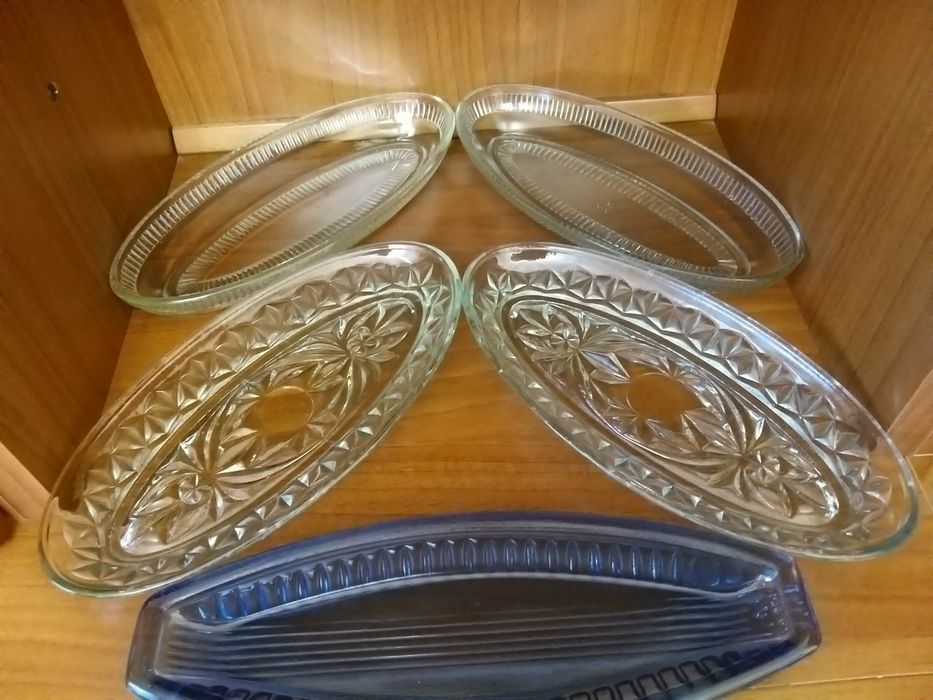 Селедочница Блюдо для рыбы Стекло