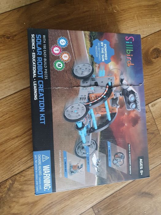Sillbird zabawka edukacyjna robot solarny 190 elementow