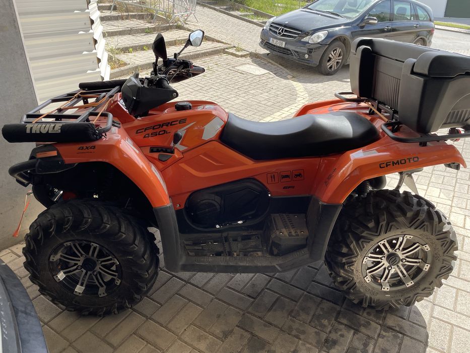 CFMoto 450L  Laranja em Excelente estado