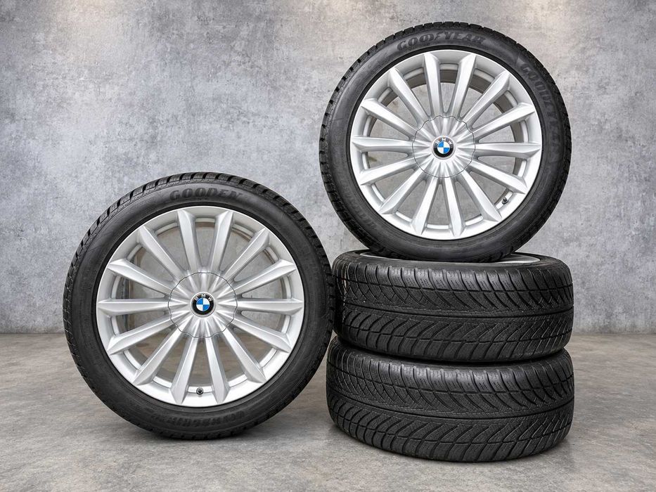 KOŁA ZIMOWE 19 STYLING 620 BMW 5 G60 G61 G68 6 GT G32 7 G11 G12 G70 X3 X4 IX3 5x112 8.5J ET25 245/45R19 102V Goodyear UltraGrip 8 RSC 7.2MM 2019R