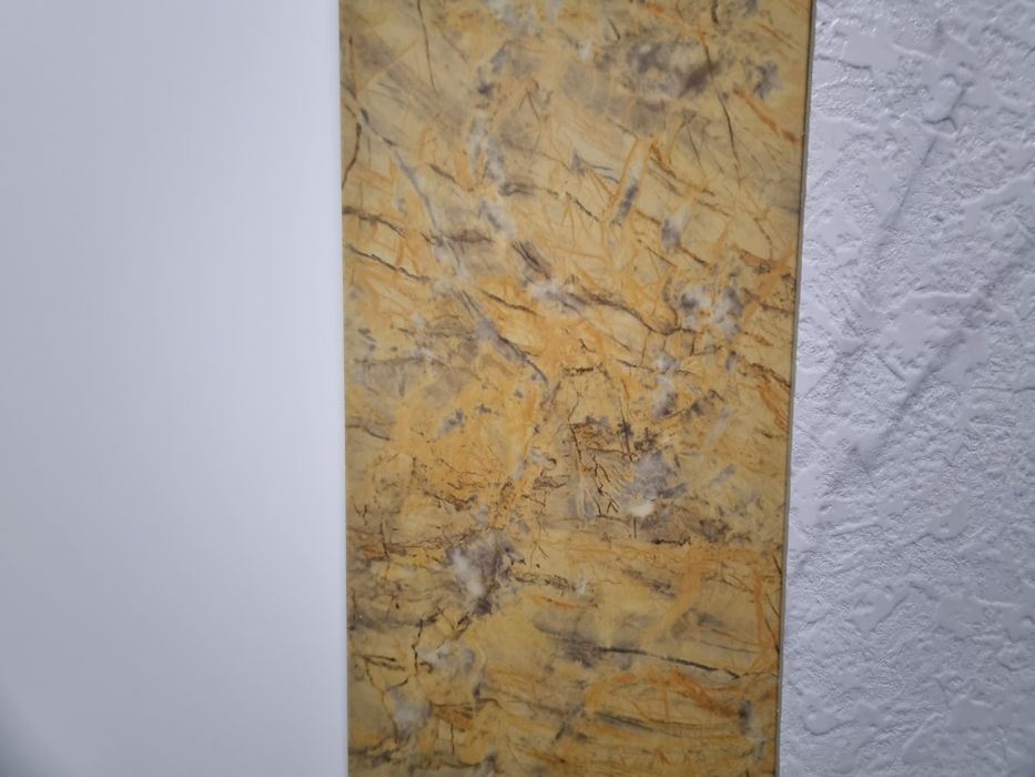 PVC  Folha UV - Mármore Amarelo