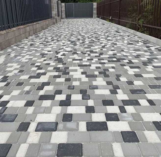 Укладка тротуарной плитки