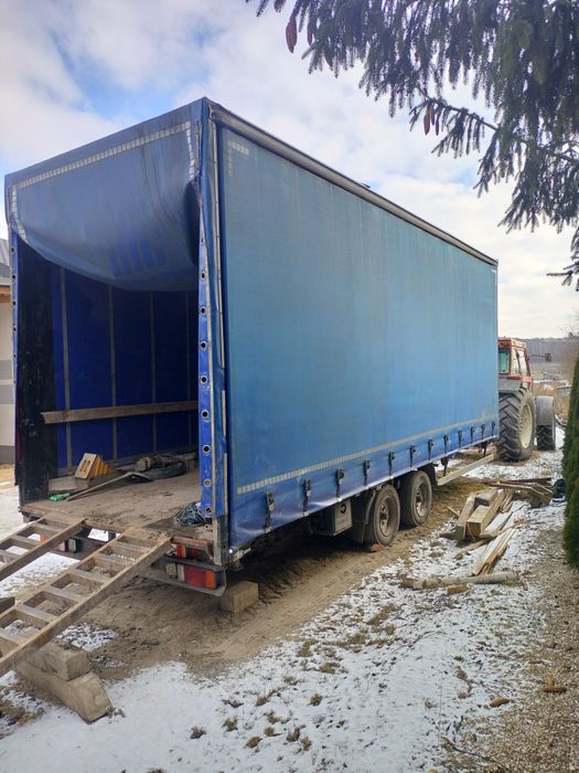 Przyczepa plandeka tandem plandex