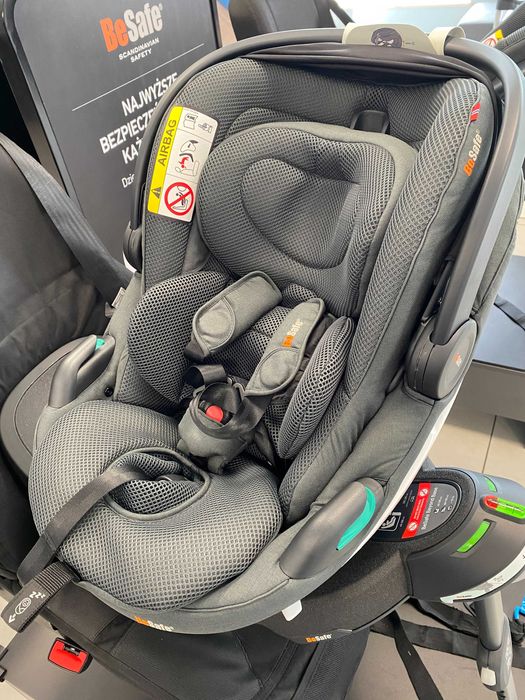 BESAFE Go Beyond + baza obrotowa Beyond fotelik nosidełko do 87 cm