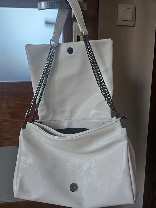 Torebka damska beżowa