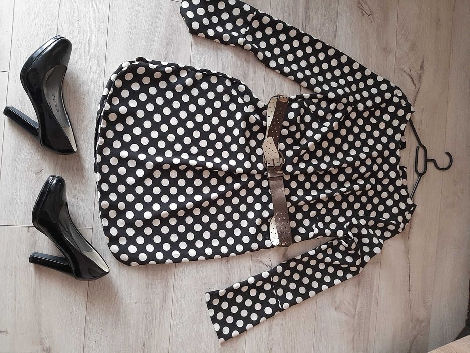 Sukienka w grochy H&M r.S/M