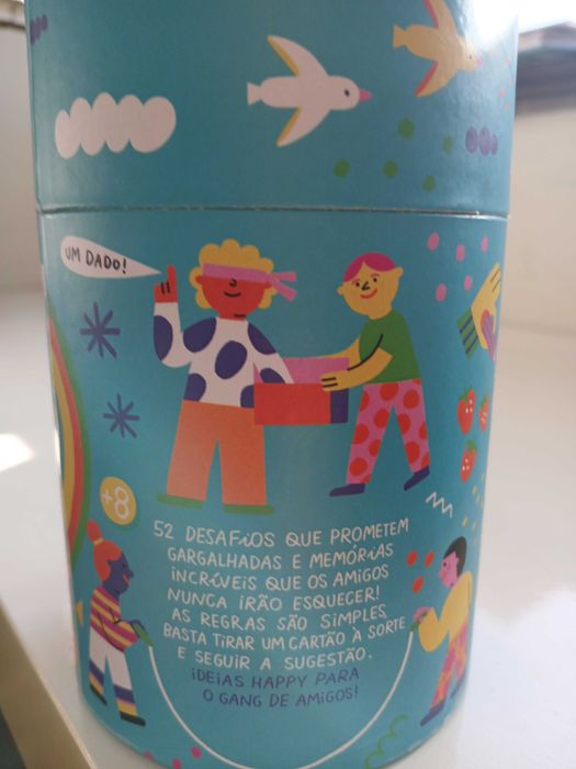 Jogo 52 desafios com amigos the happy gang
