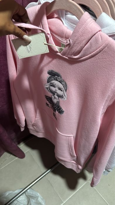 Hoodies cardado mulher
