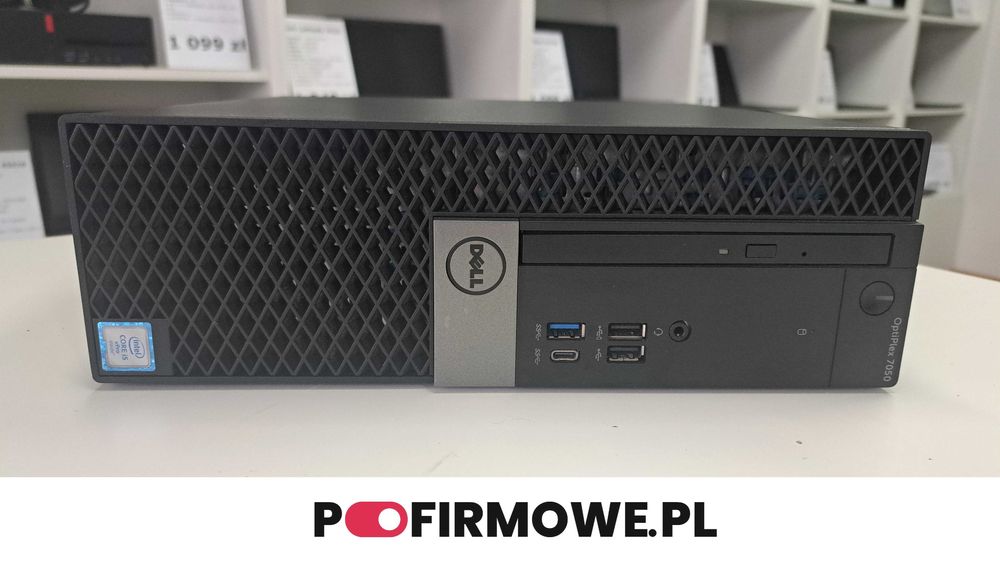 Komputer Stacjonarny Dell Optiplex 7050 i5 8GB 128SSD Klasa A Win 11 FV23% GW12MC PoFirmowe.pl