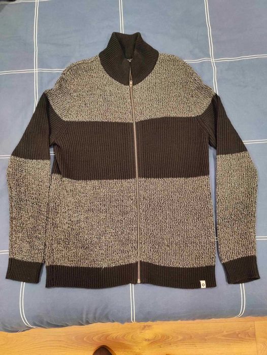 Casaco cinza e preto da Jack Jones tam. XL praticamente novo