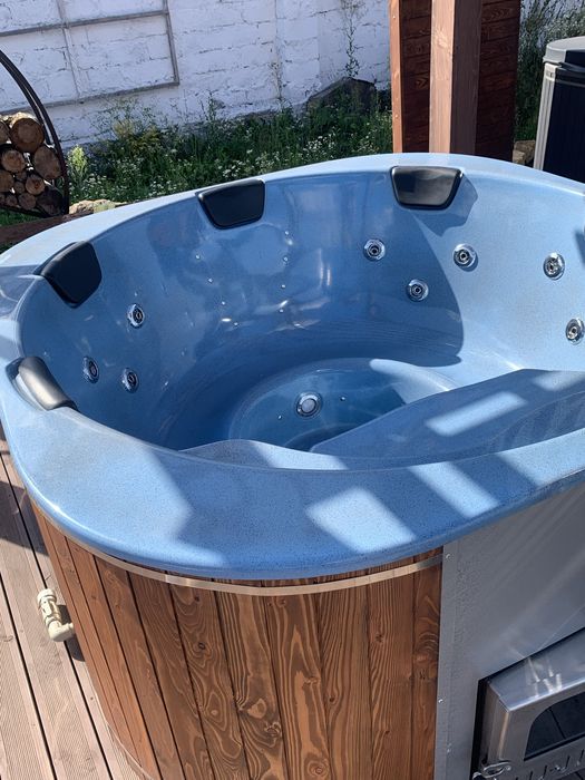 Карпатський чан Джакузі Спа купель Офуро Ванна для релакса Сауна Баня