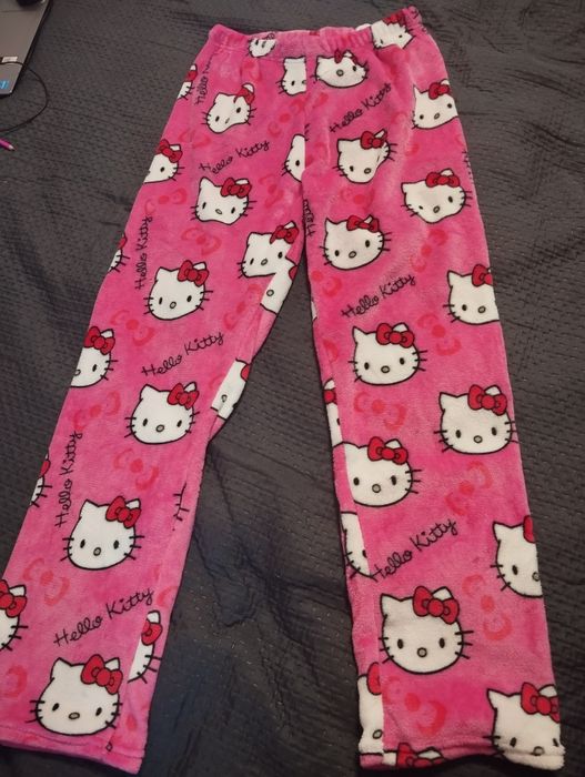 АКЦІЯ Плюшеві штани дитячі і дорослі,  Hello Kitty, Хелоу Кітті
